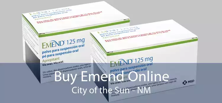 Buy Emend Online City of the Sun - NM