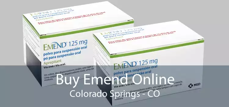 Buy Emend Online Colorado Springs - CO